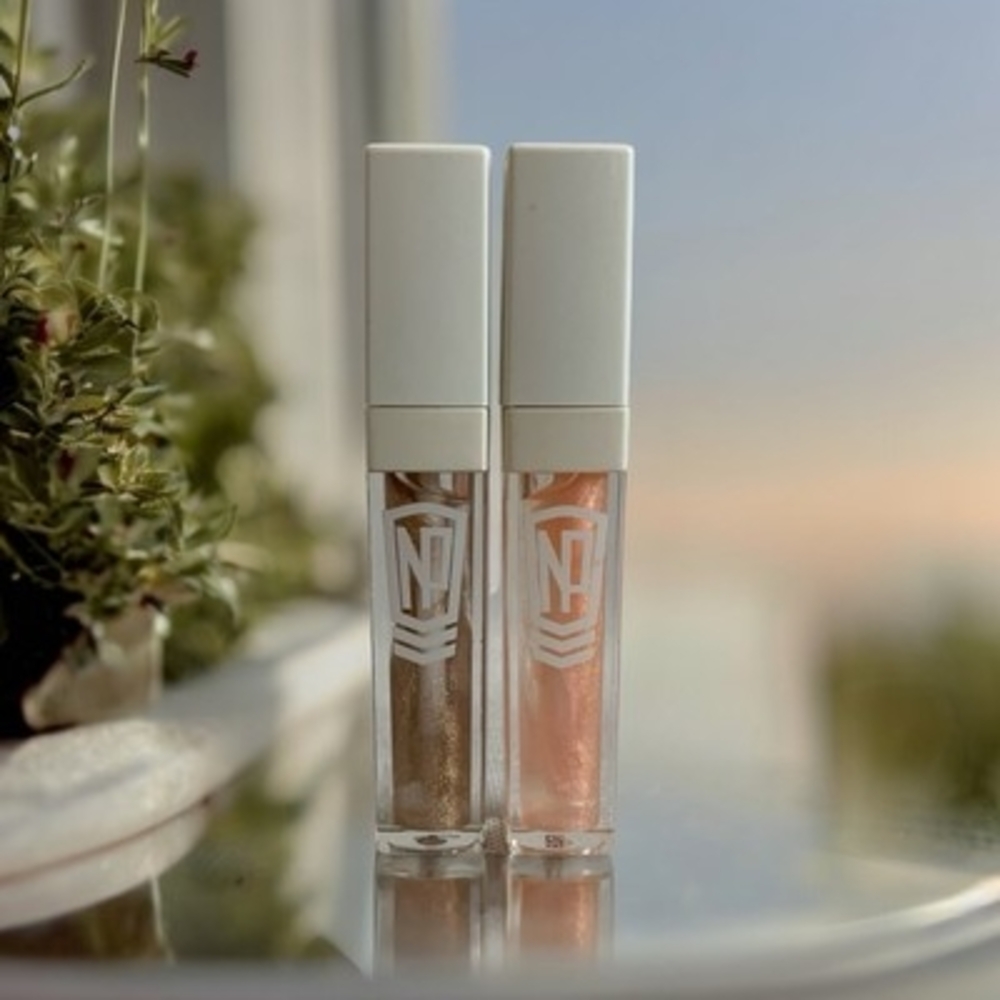 2x Napoleon Perdis Glossy Lip Wand Dallas Cairo Lip Gloss Display Item Rare